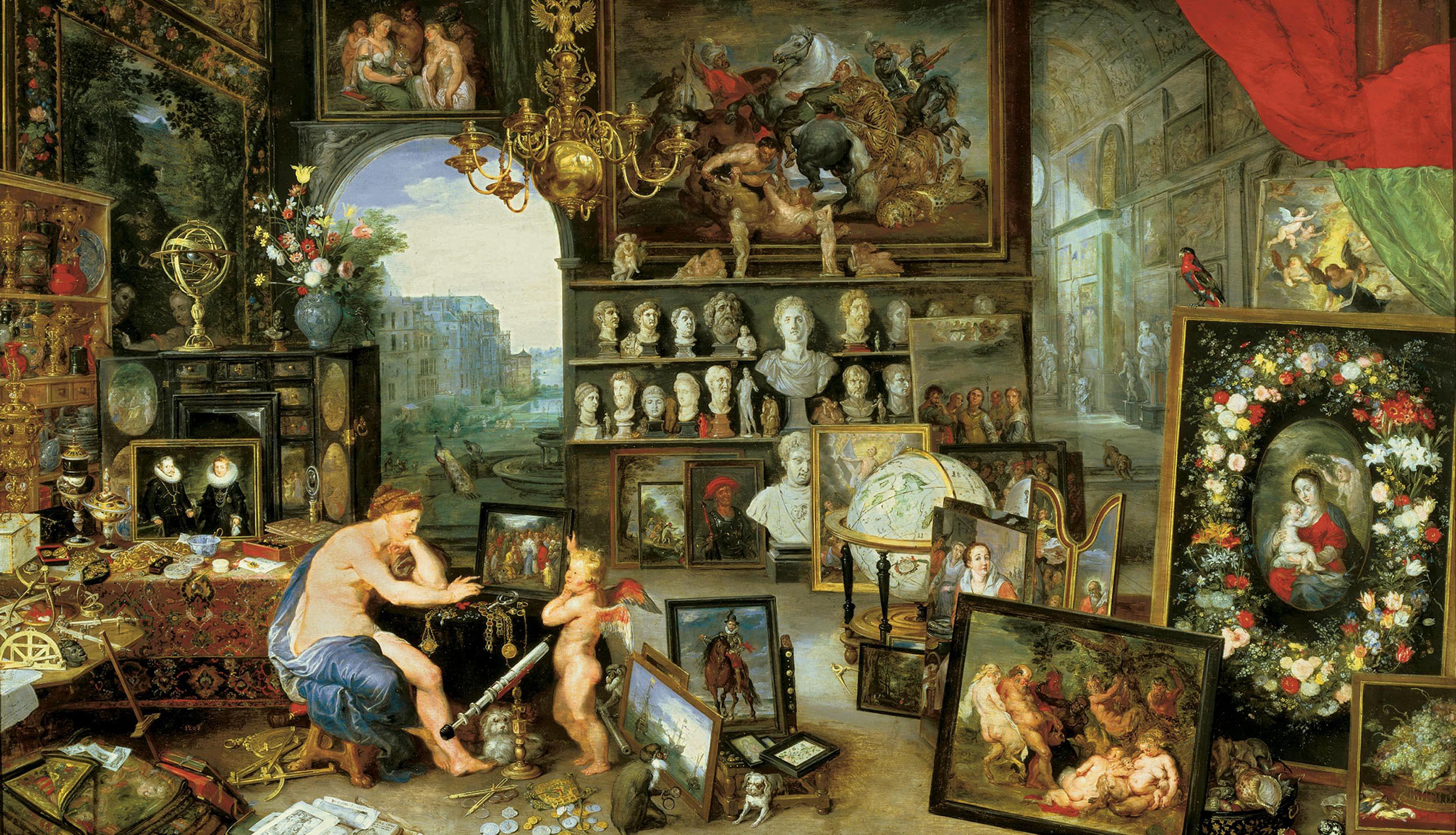 Jan Brueghel und Peter Paul Rubens, Allegorie des Sehens, 1617